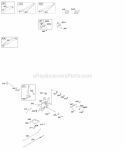 Fuel Supply Governor Spring Diagram and Parts List for 219702-0115-E1  Briggs and Stratton Engine